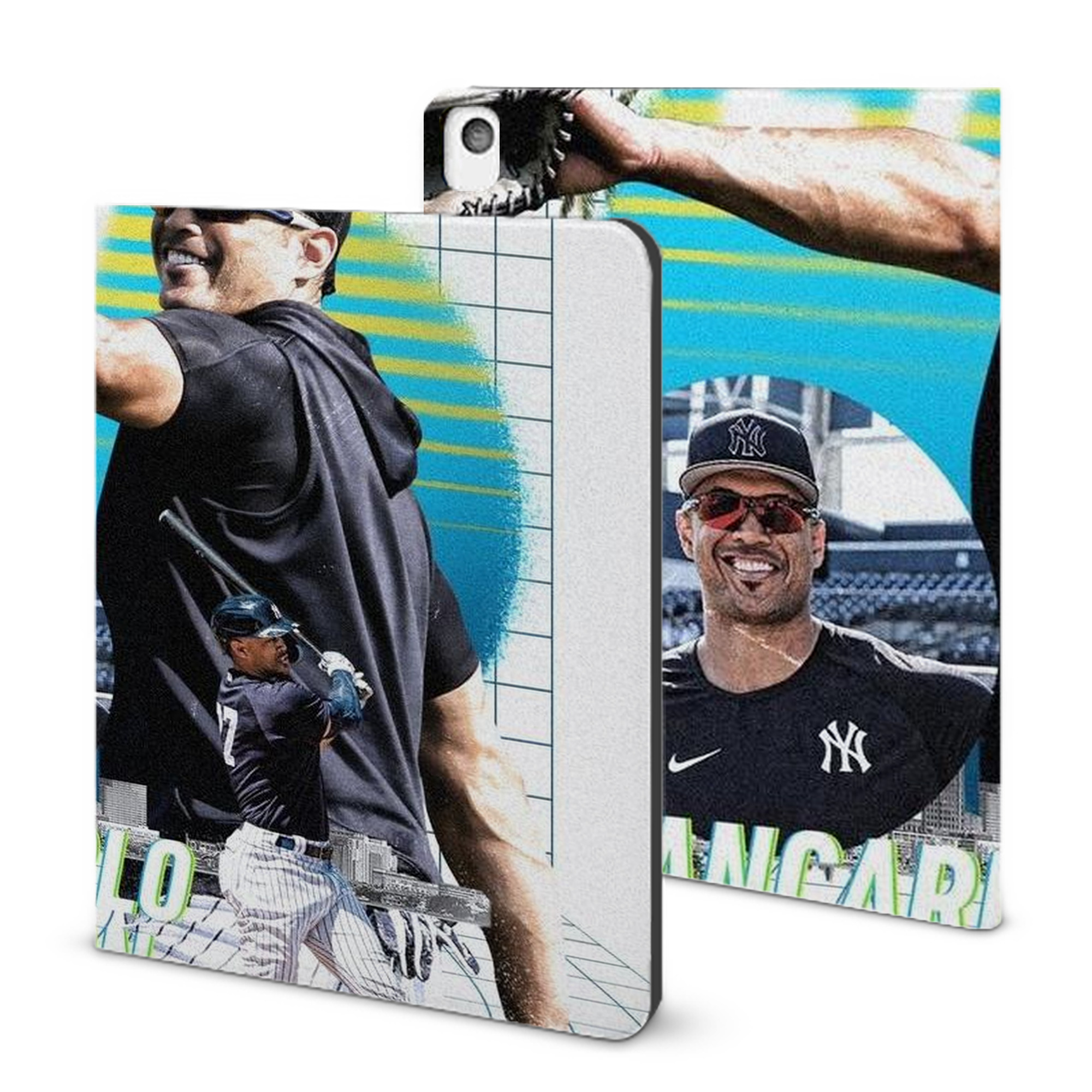 Giancarlo Stanton 30 IPad Book-Style Case With Pencil Slot – Slim PU & TPU Cover – Full Protection, Precise Fit, Water & Scratch Resistant